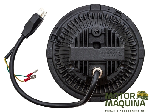 7 INCH HALO DRL HEADLAMP LHD