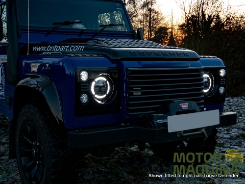 7 INCH HALO DRL HEADLAMP LHD