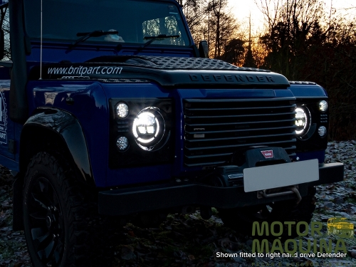 7 INCH HALO DRL HEADLAMP LHD