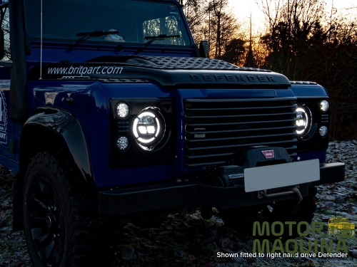 7 INCH HALO DRL HEADLAMP LHD