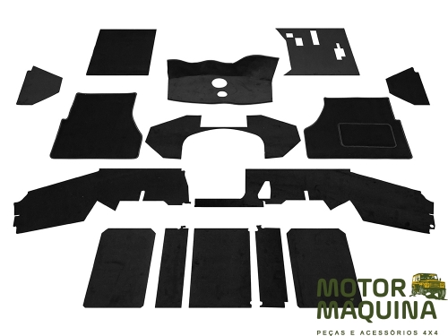 LT77 Frente CARPET SET RHD