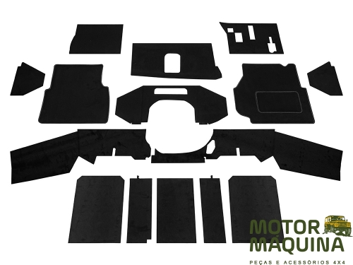 R380 Frente CARPET SET RHD