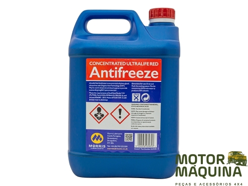 RED ANTI FREEZE  EXL 5 LTR