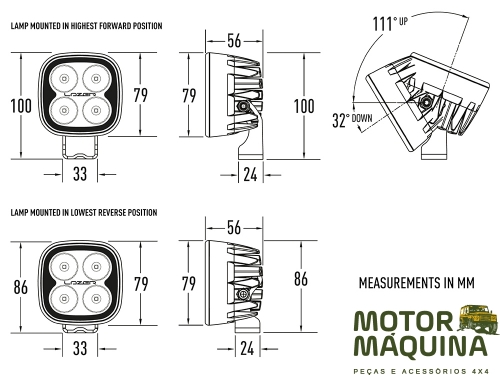 UTILITY-25 UNI-DIRECTIONAL LENS