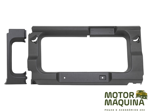 DEF 110 87-06 - REAR WINDOW SURROUND WITH WINDOW CUT OUT