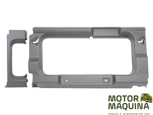 DEF 110 87-06 - REAR WINDOW SURROUND WITH WINDOW CUT OUT