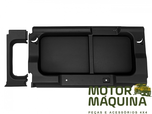 DEF 110 87-06 - REAR WINDOW SURROUND WITHOUT WINDOW CUT OUT