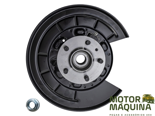 KNUCKLE & HUB ASSY LH - D3 & RRS05