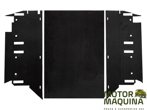 110 SW REAR BODY CARPET SET WITH INWARD FACING SEATS 300tdi & TD5