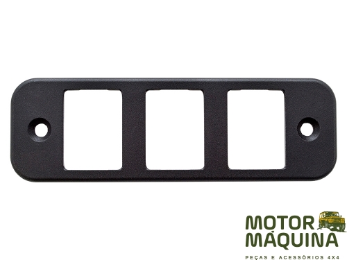 BLACK ALUMINIUM PANEL SWITCH