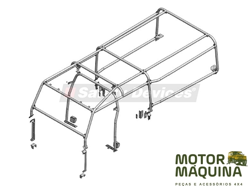 ROLL CAGE DEFENDER 130