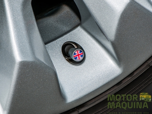 UNION JACK TYRE VALVE COVER